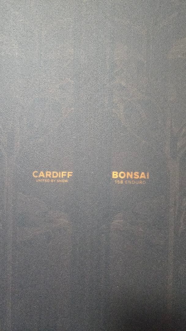 スノーボード CARDIFF CRAFT BONSAI 158 LIMITED