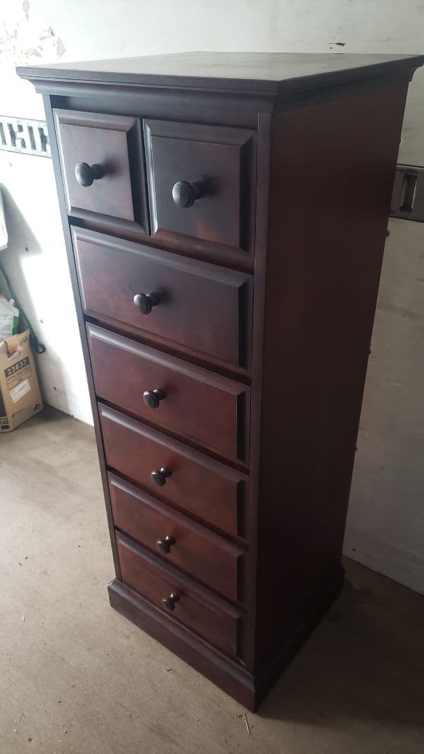 北海道　民芸　家具　チェスト　小箪笥　カバ材　抽斗　仙台手渡し歓迎