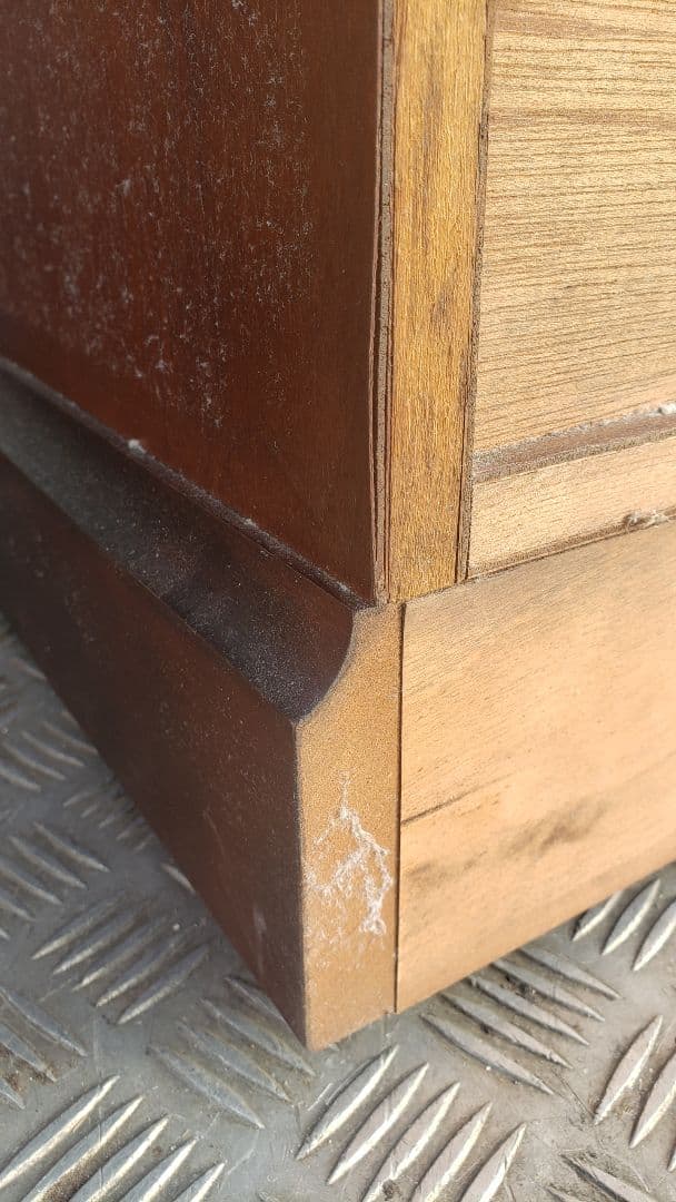 北海道　民芸　家具　チェスト　小箪笥　カバ材　抽斗　仙台手渡し歓迎