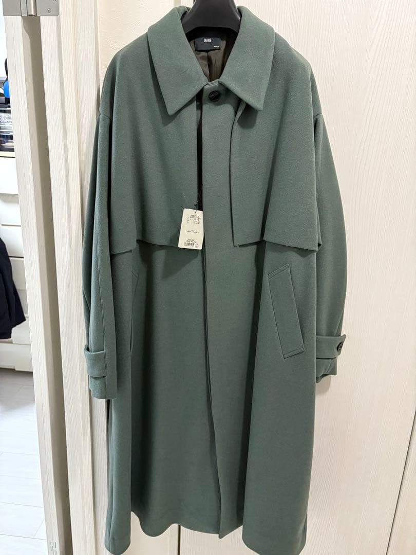 値下げ　新品　HARE ウーリーテックフラシステンコート