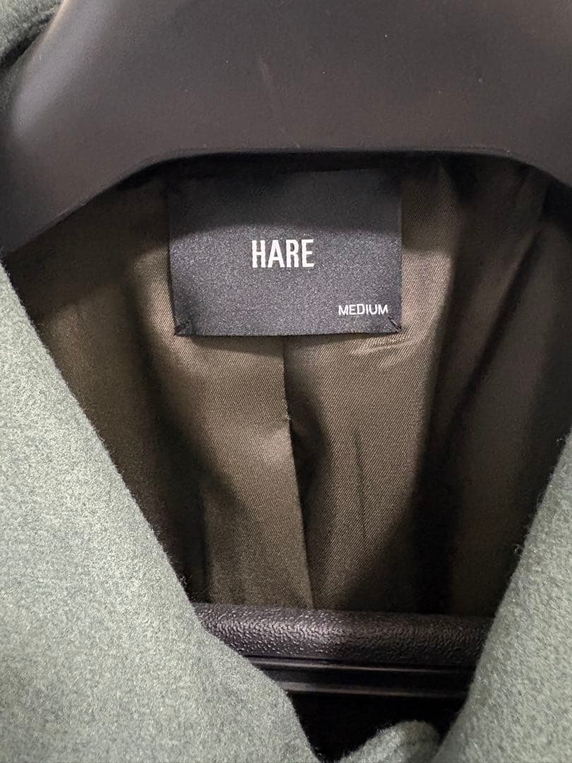 値下げ　新品　HARE ウーリーテックフラシステンコート