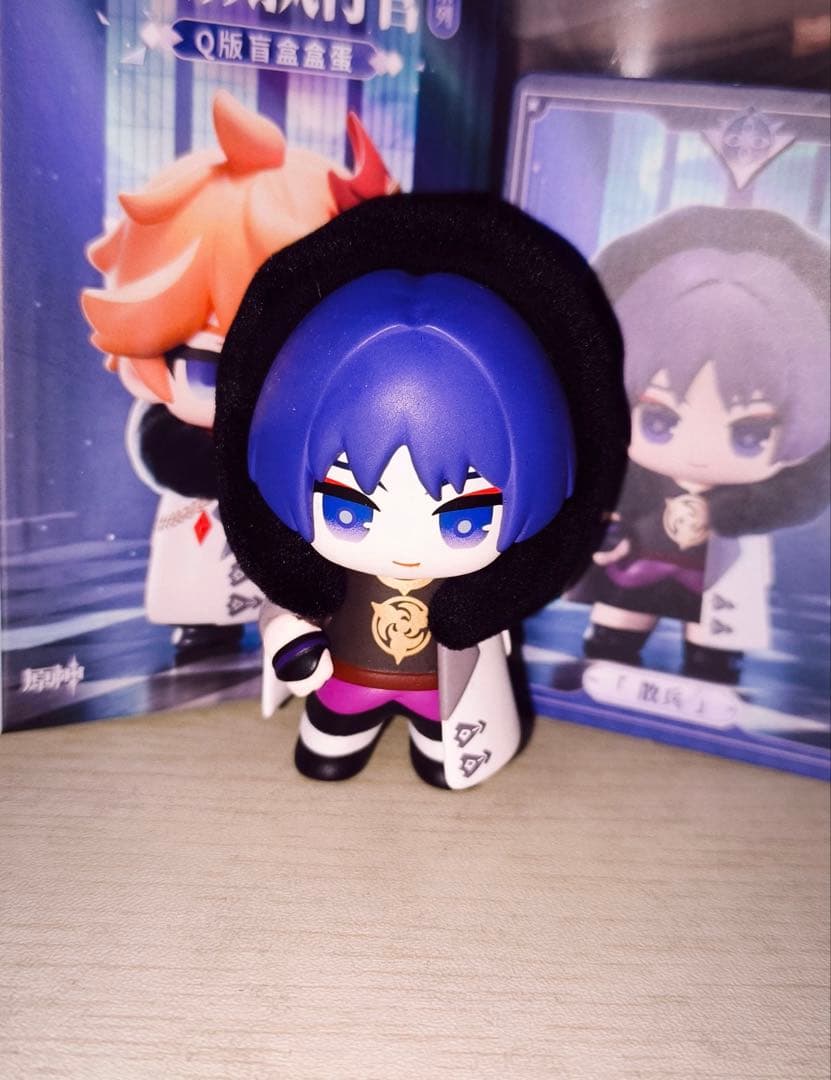 海*答様 原神 ファデュイ 執行官 ミニフィギュア スカラマシュ 散兵