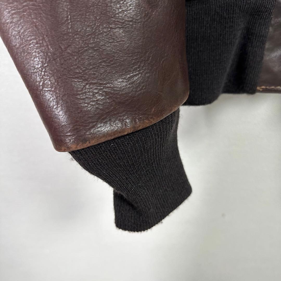 美品 SCHOTT レザーフライトジャケット A2 g-1 g1 アメカジ