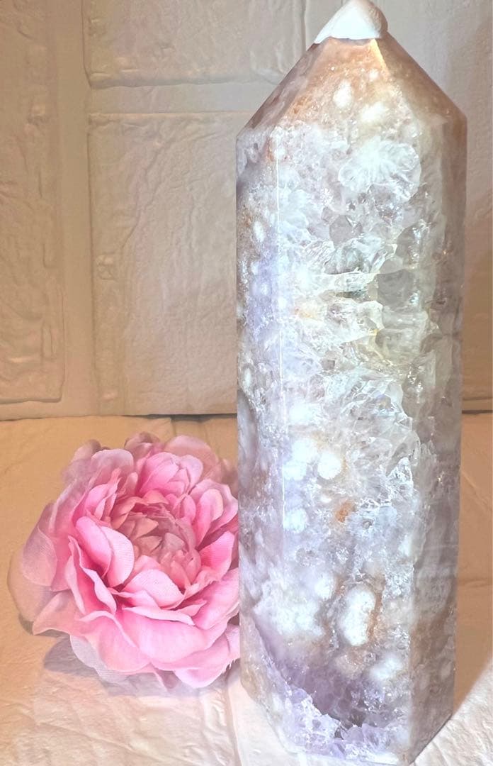 ⑮ピンクアメジスト♥️タワー♥️チェリーブロッサム♥️桜瑪瑙♥️花瑪瑙♥️フラワーアゲート