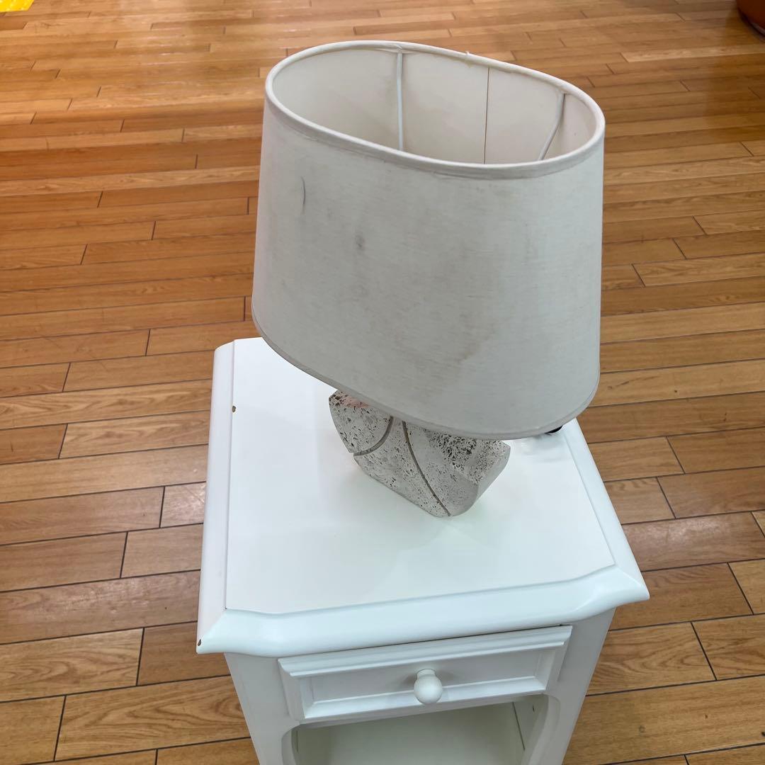 Francfranc エルガ ナイトテーブル ホワイト