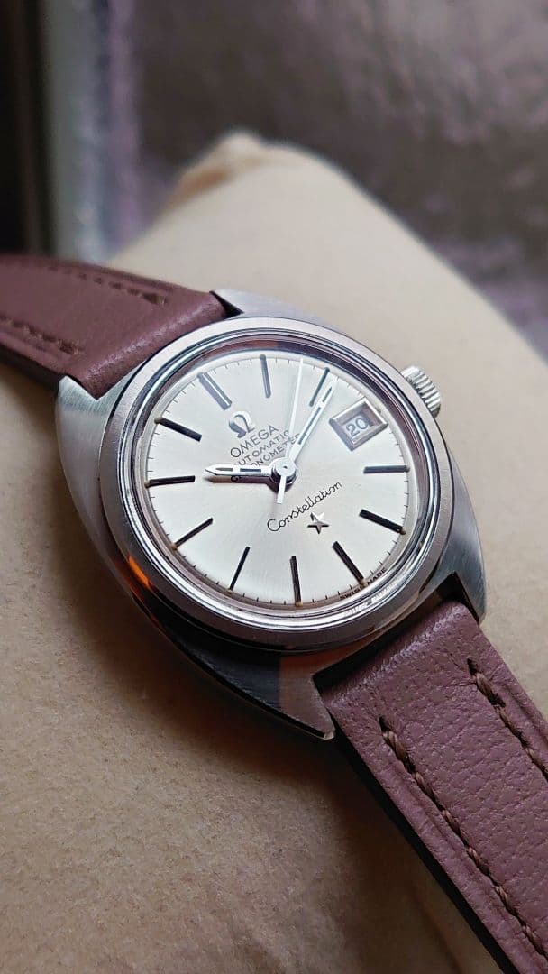 オメガ ヴィンテージ コンステレーション レディース 自動巻き メンテナンス済み