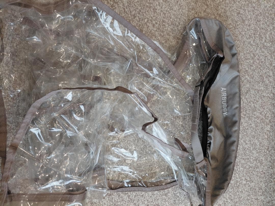 AIRBUGGY 折りたたみ式ベビーカー グリーン/グレー