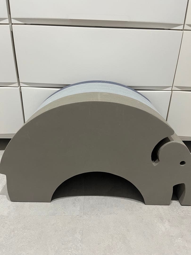 ボーネルンド　ボブルス　ゾウ　ブルー　グレー