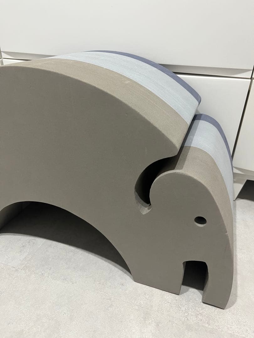 ボーネルンド　ボブルス　ゾウ　ブルー　グレー