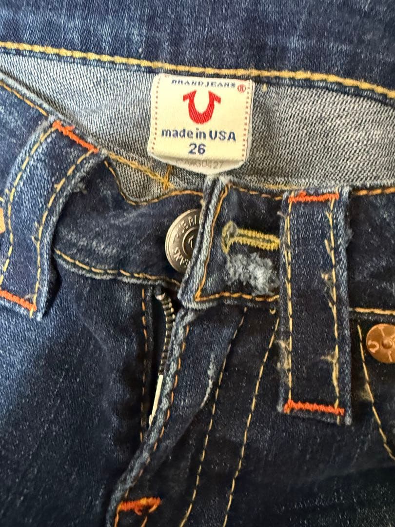 true religion フレア　ブーツカット　トゥルーレリジョン　io