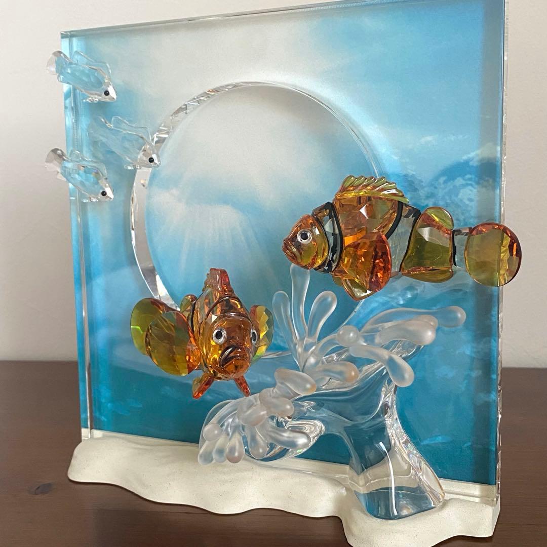 SWAROVSKI スワロフスキー クリスタル ワンダーオブザシー 置物