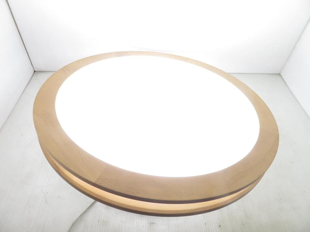 ホタルクス 2022年製 LEDシーリングライト 12畳用 ナチュラルオーク色