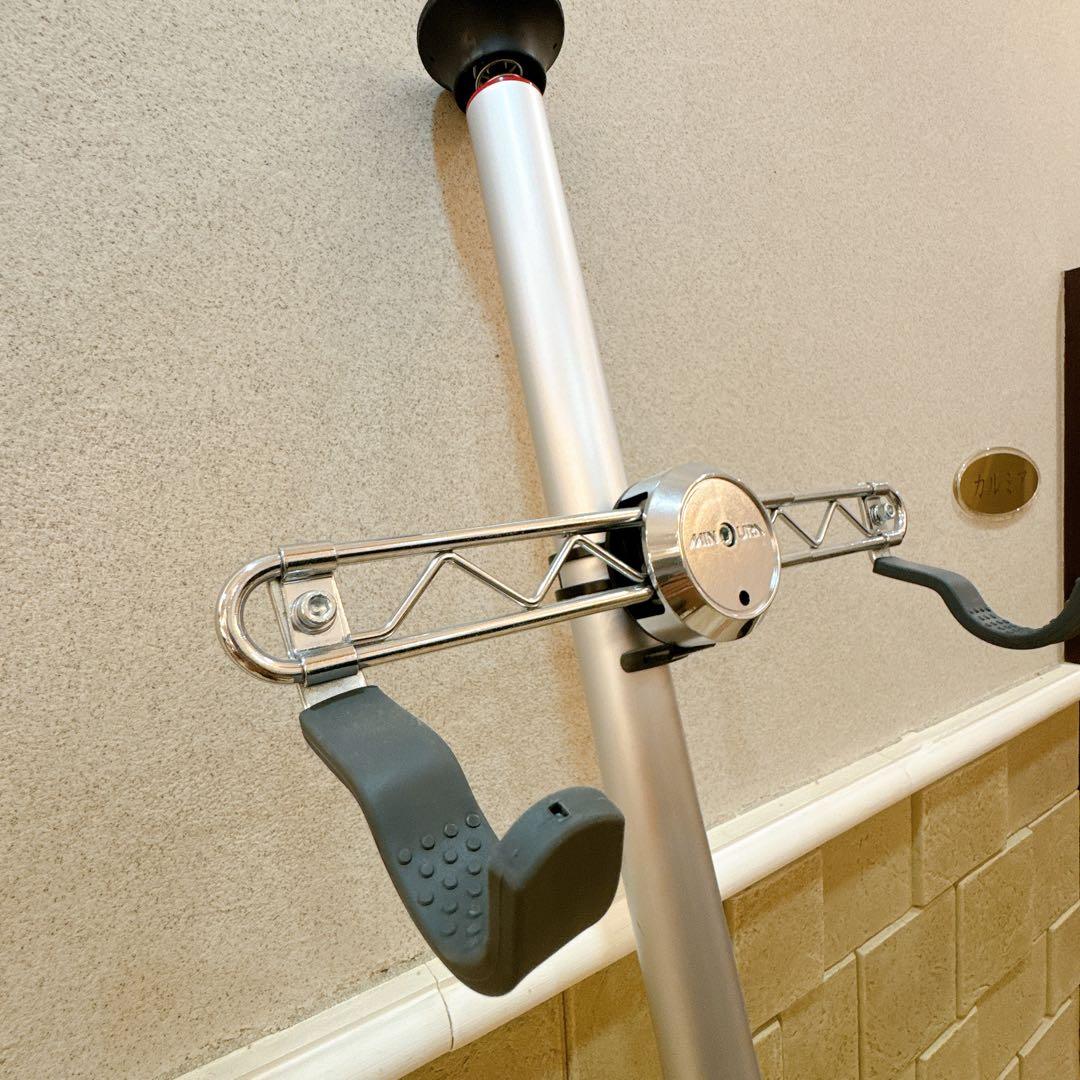 【美品】MINOURA ミノウラ　バイクタワー20D 天井突っ張り式　自転車