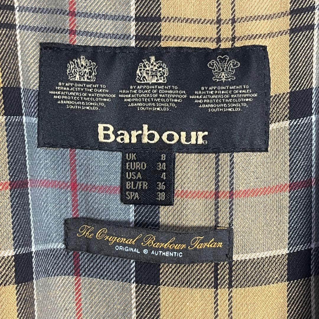 セール中⚡Barbour オイルドトレンチコート レディース 90s