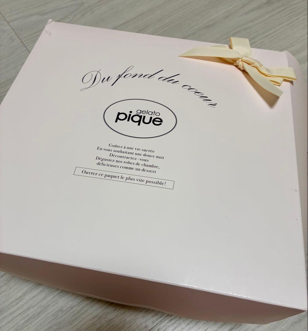 【未使用】gelato piqueメランジストロベリージャガードプルオーバー