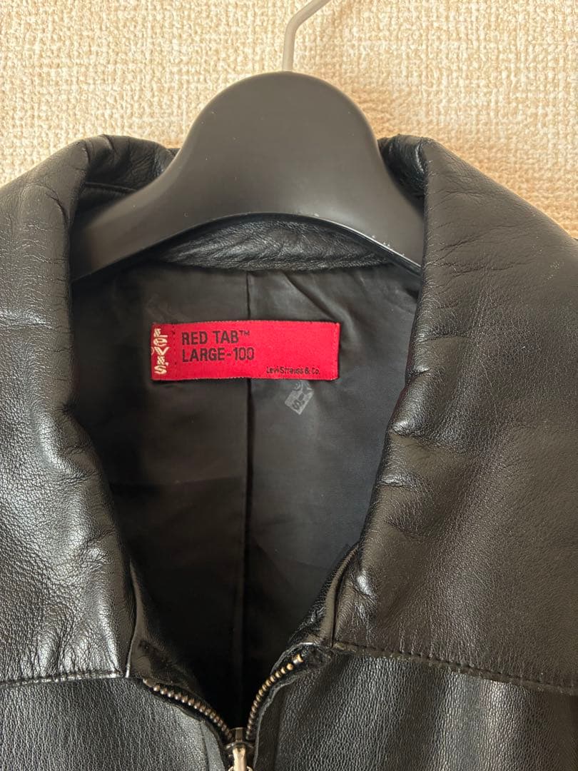 Levis redtab ラムレザージャケット　リーバイスレッドタブ　ライダース