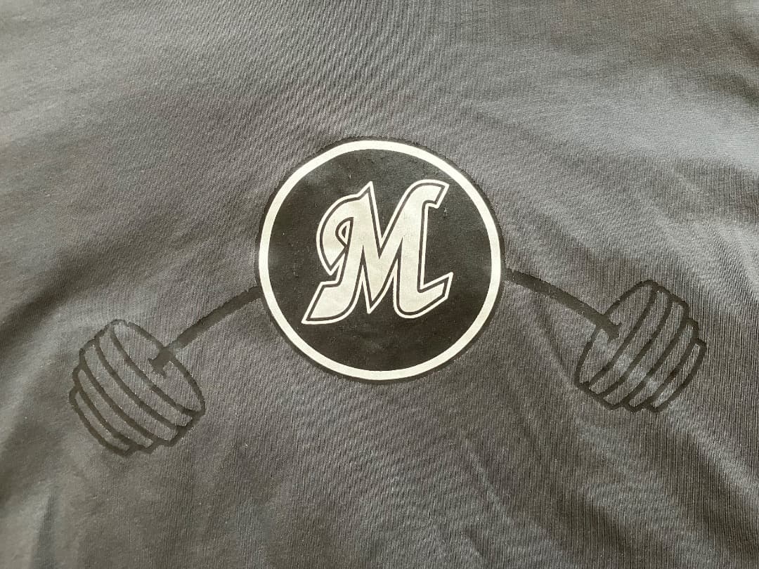 千葉ロッテマリーンズ　実使用支給ナイキNike 着 Mロゴ DOMINATE