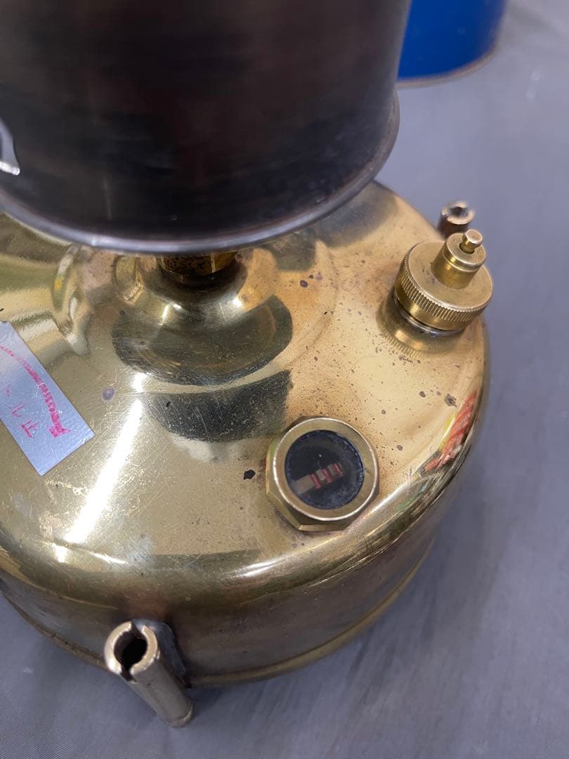 武井バーナー 301 パープルストーブ 初期型 青缶 釣鐘 希少