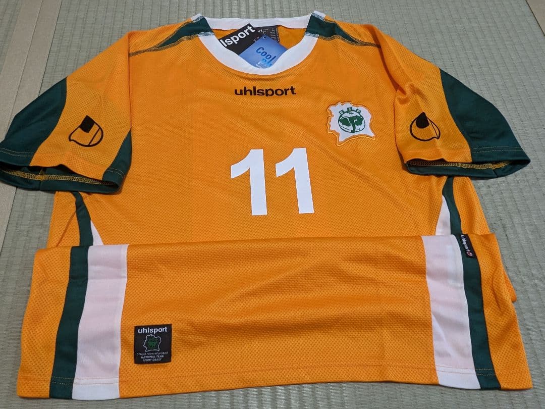 ２００４シーズン　コートジボワール代表　ドログバ　ユニフォーム