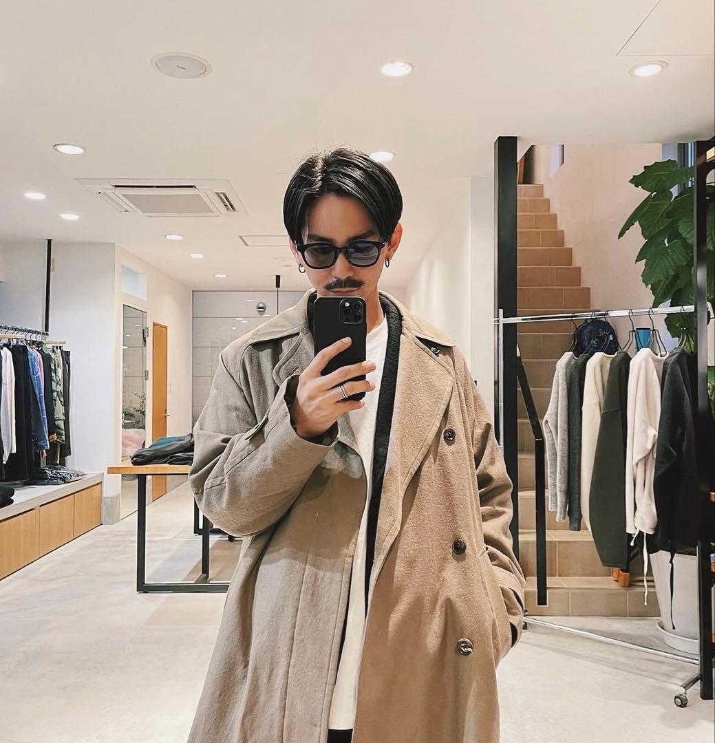 ENCENS トレンチコート　ウール　コート