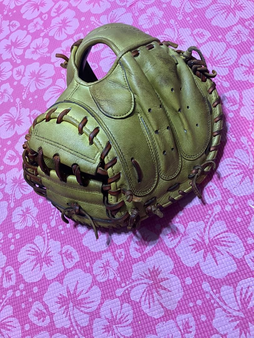 Mizuno Pro 硬式グローブ イエロー