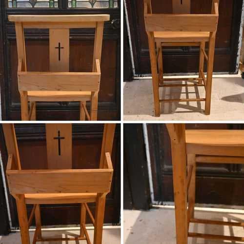 L3710-14-6 英国アンティーク チャーチチェア ダイニングチェア チェア