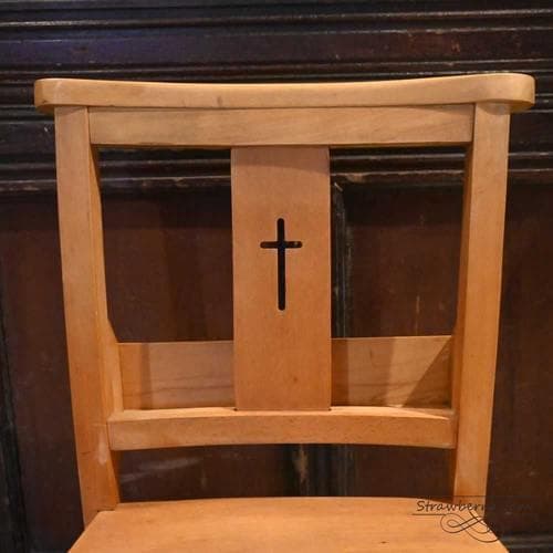 L3710-14-6 英国アンティーク チャーチチェア ダイニングチェア チェア