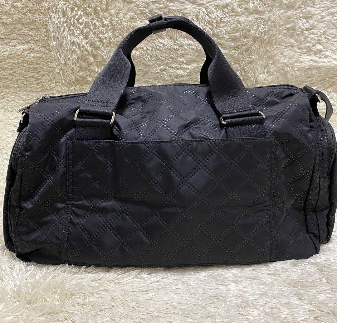 【再出品】ピンソニックキルトデイジー ボストン（ブラック）