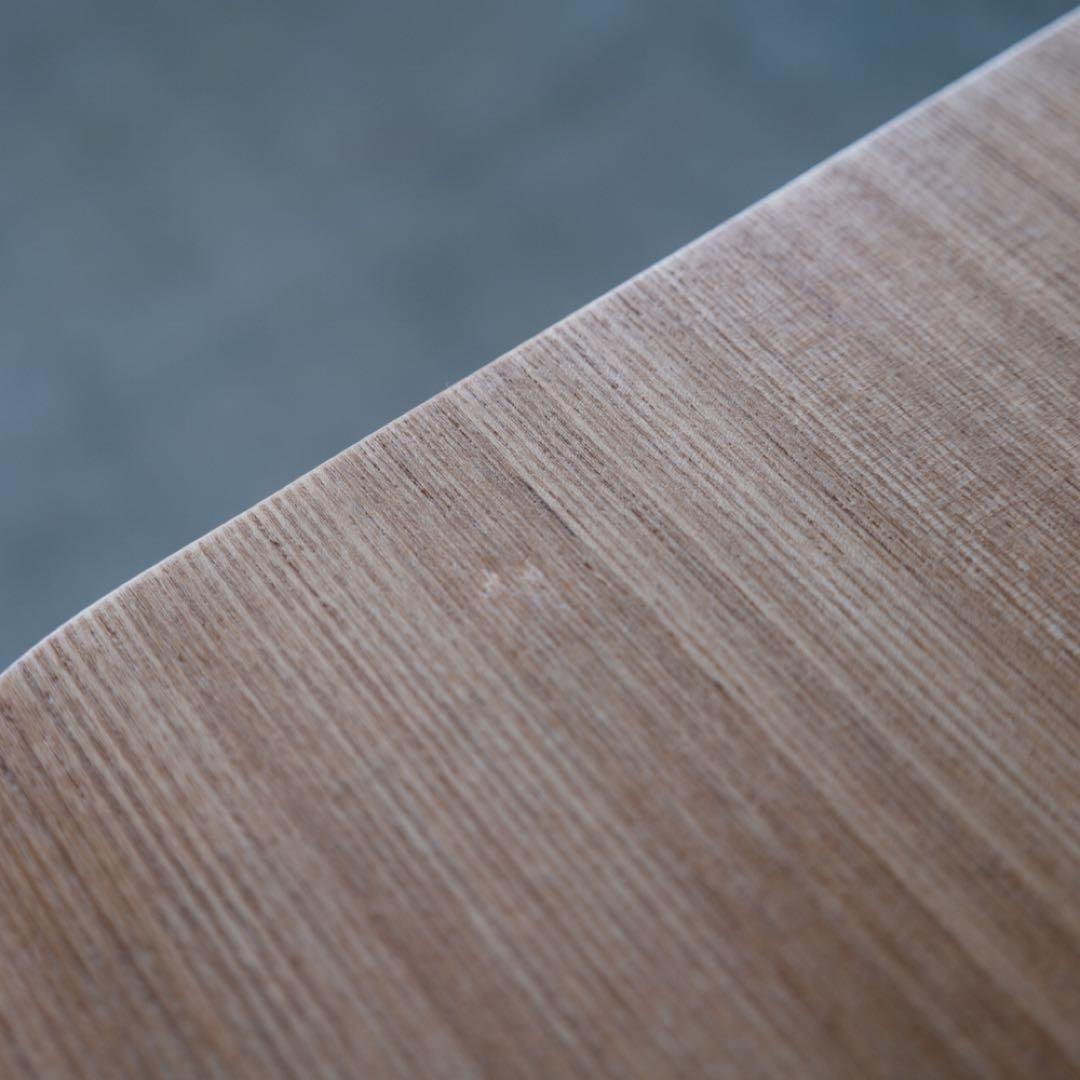 ナチュラル木製長方形ダイニングテーブル