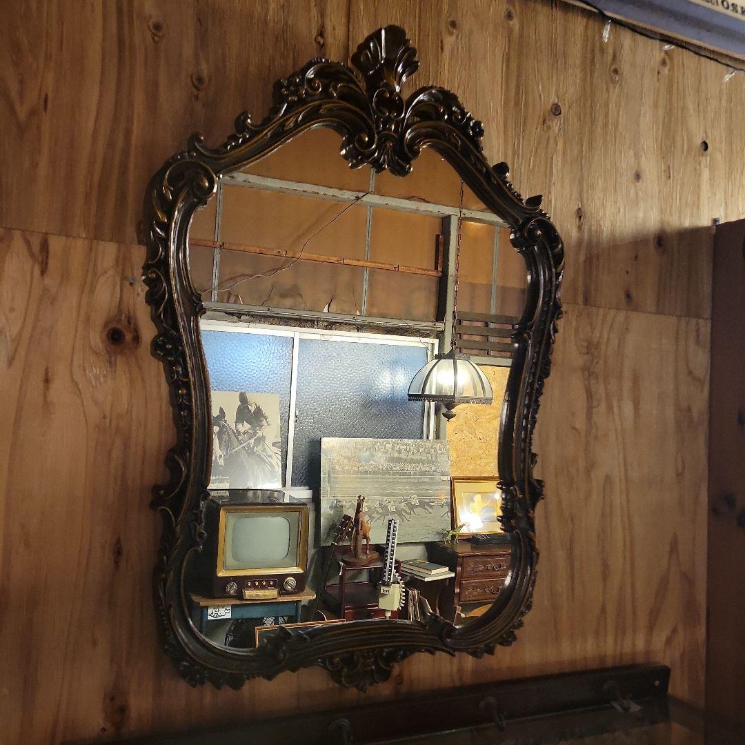 イタリア ミラー 壁掛け 完成品 鏡 Dヴェローナアンティーク