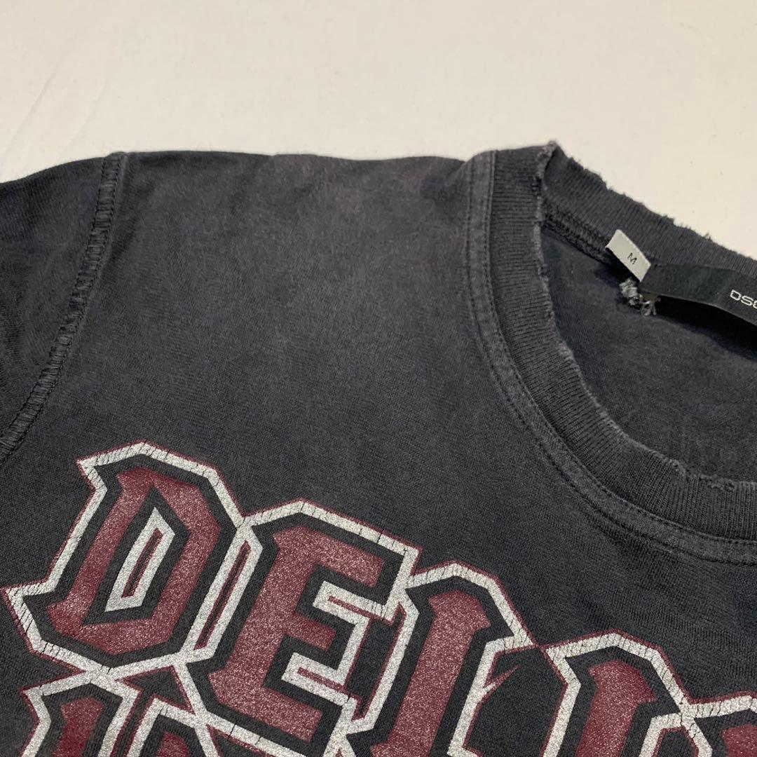 DSQUARED2 italy製 damage logo design tee