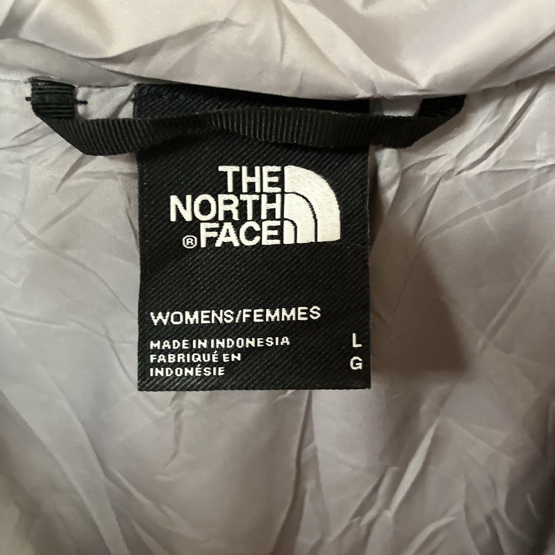ザノースフェイス　ダウンジャケット　THERMOBALL 灰色　レディースL