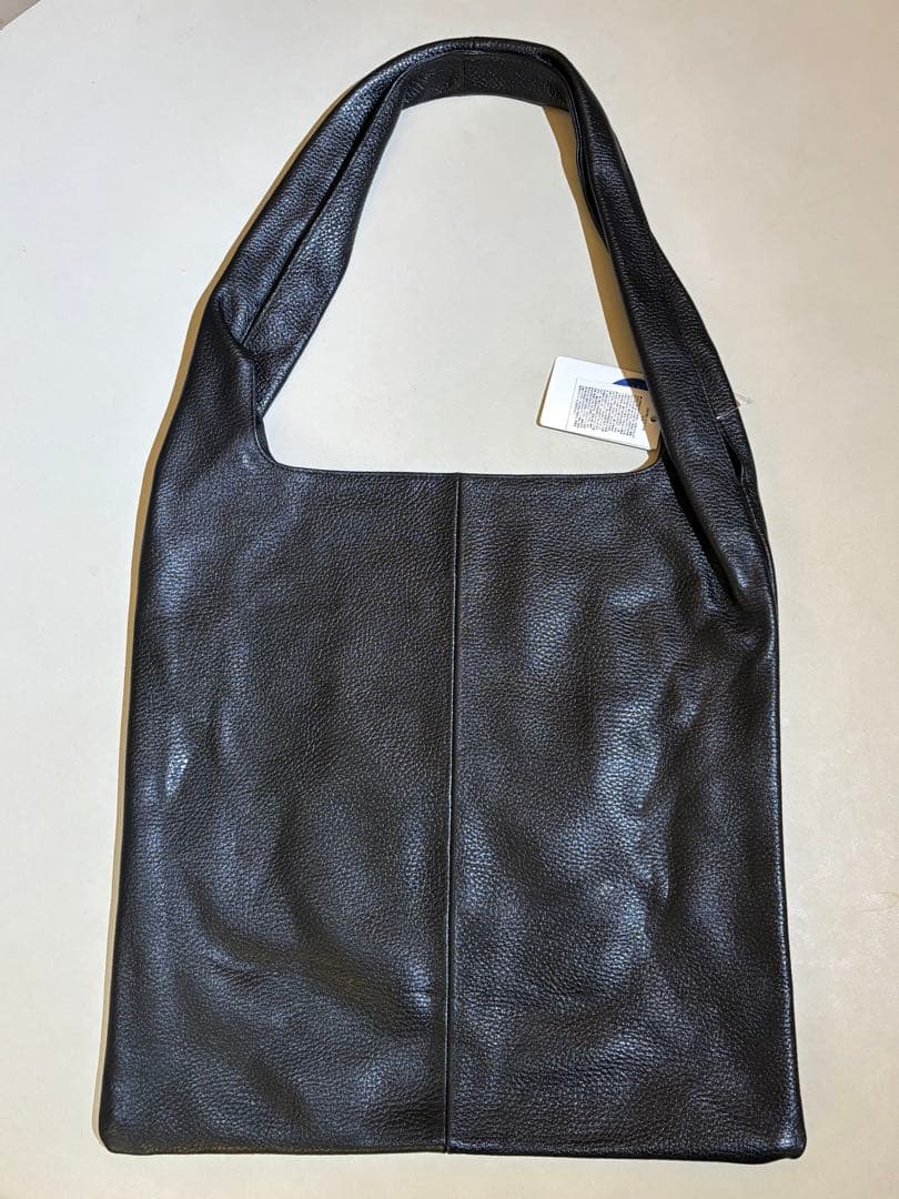 Firsthand レザーマルシェ トートバッグ 牛革 撥水レザー ブラック