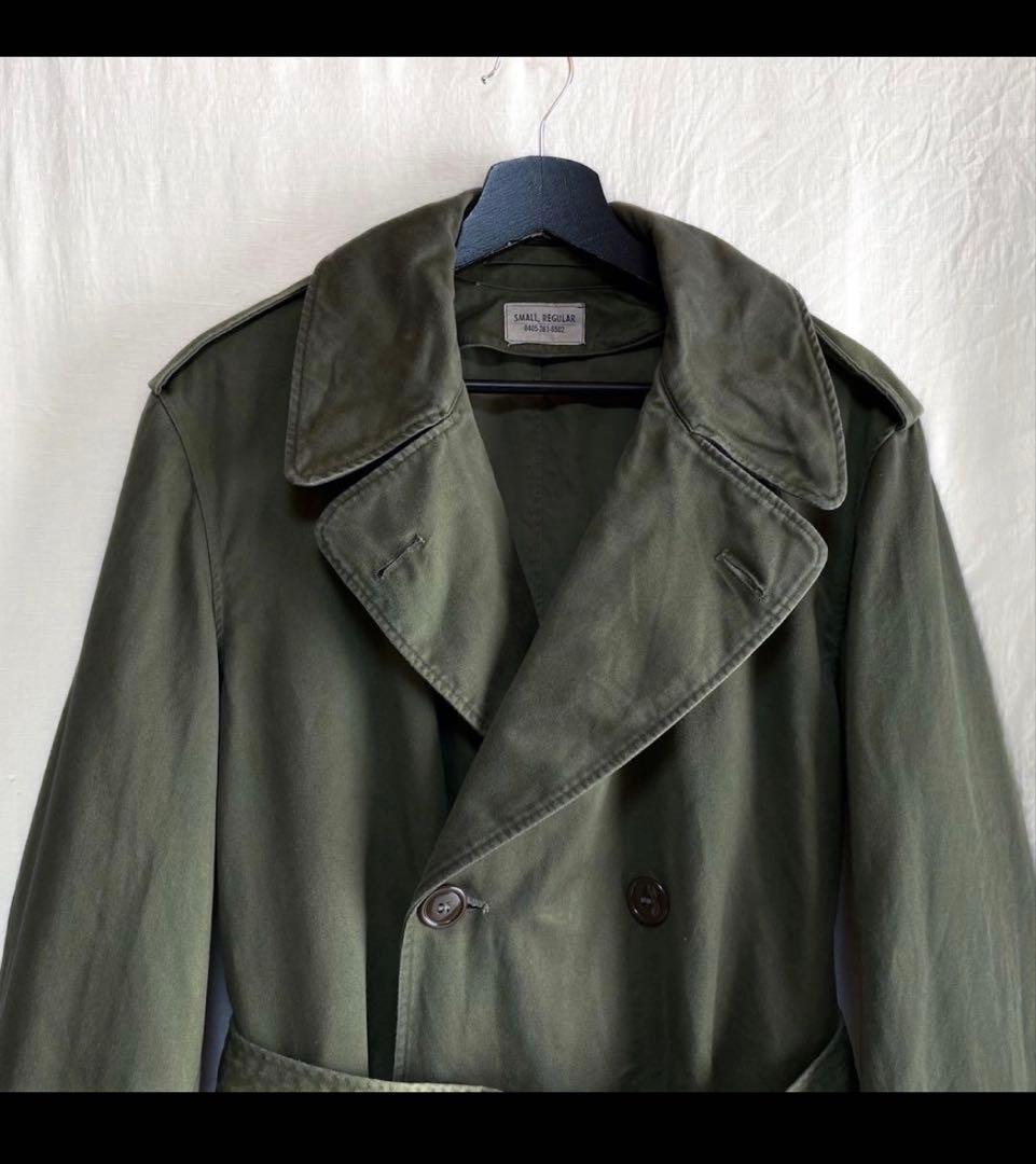 良品 50s 米軍 M51 オーバーコート S-R トレンチコート
