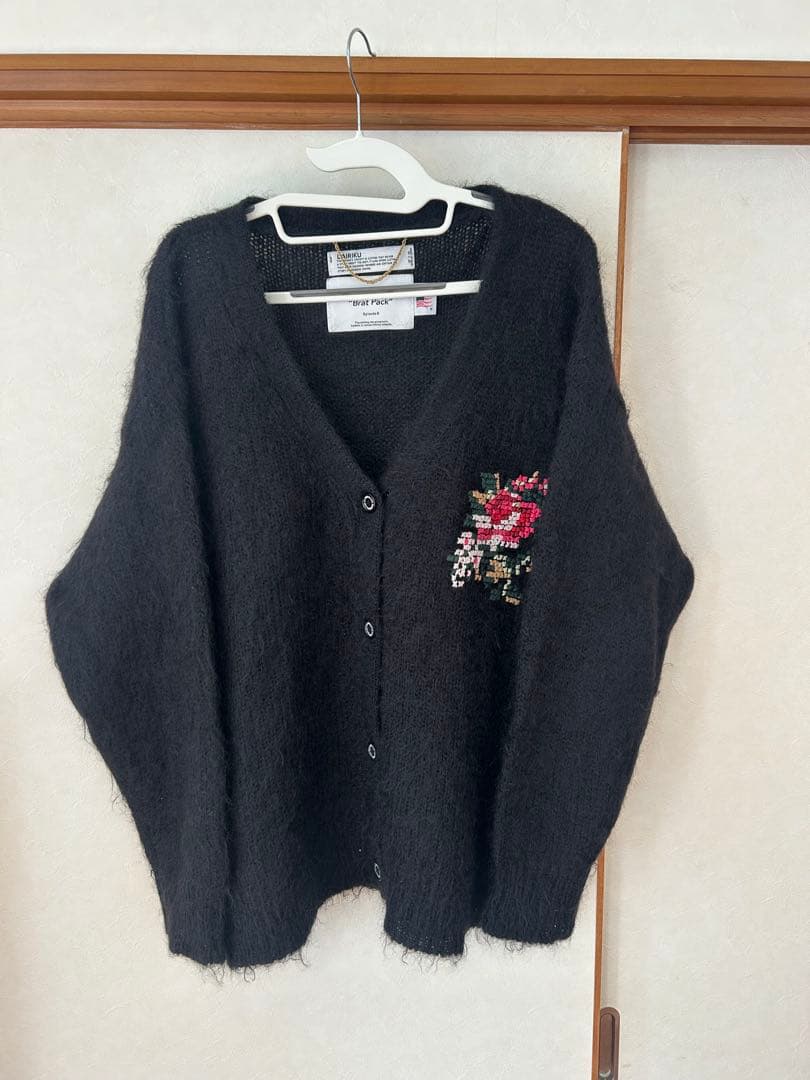 DAIRIKUx417EDIFICE 別注　モヘアカーディガン