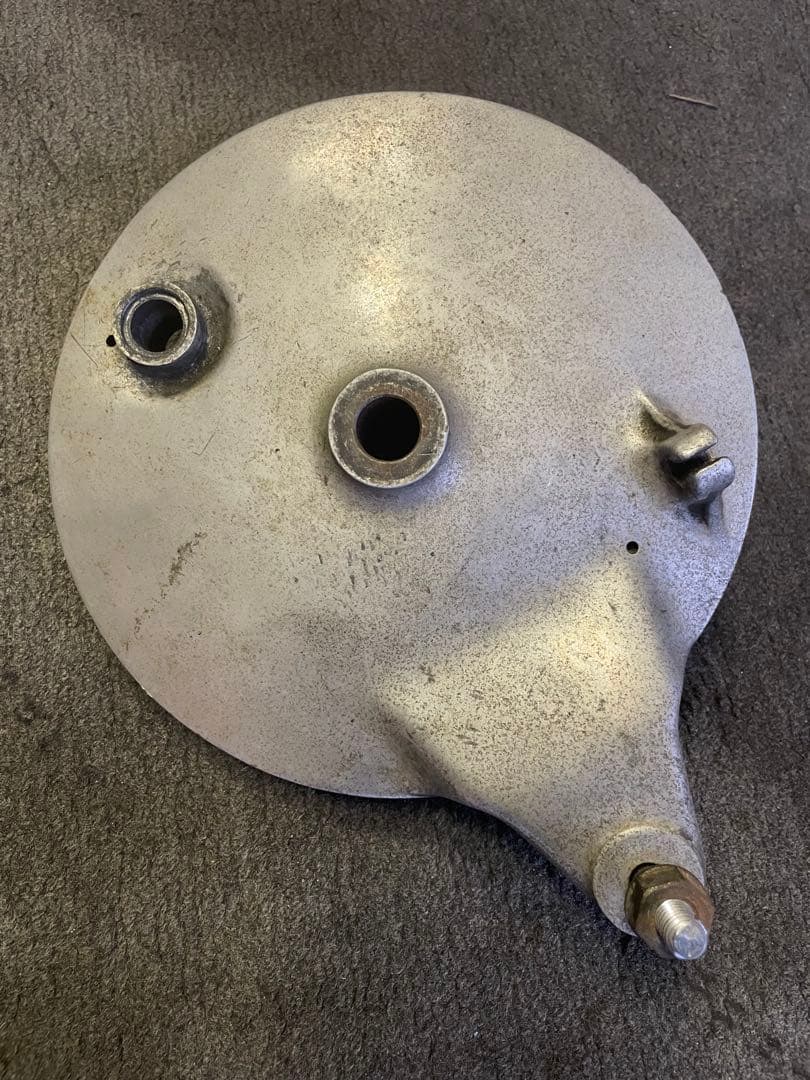 GS400 GT380 スポーク用　ドラムパネル　ブレーキパネル　純正