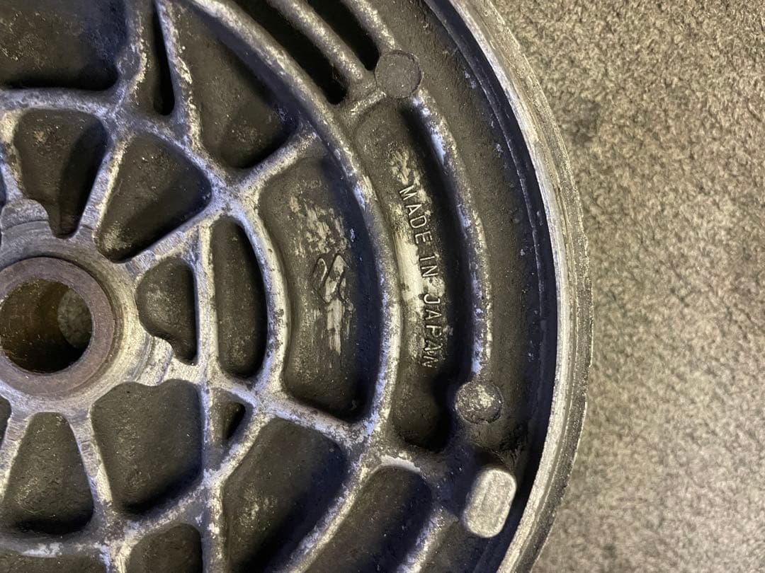 GS400 GT380 スポーク用　ドラムパネル　ブレーキパネル　純正