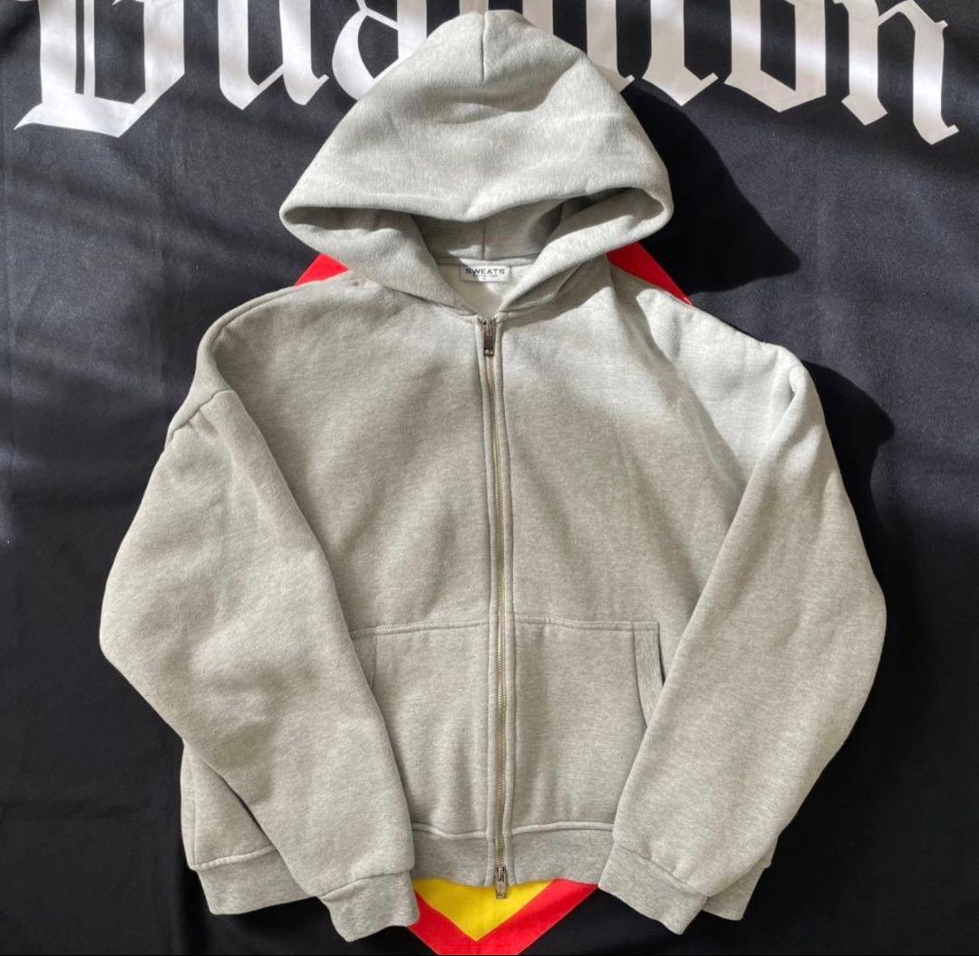 SWEATS collective グレー パーカー L かつきくん着用