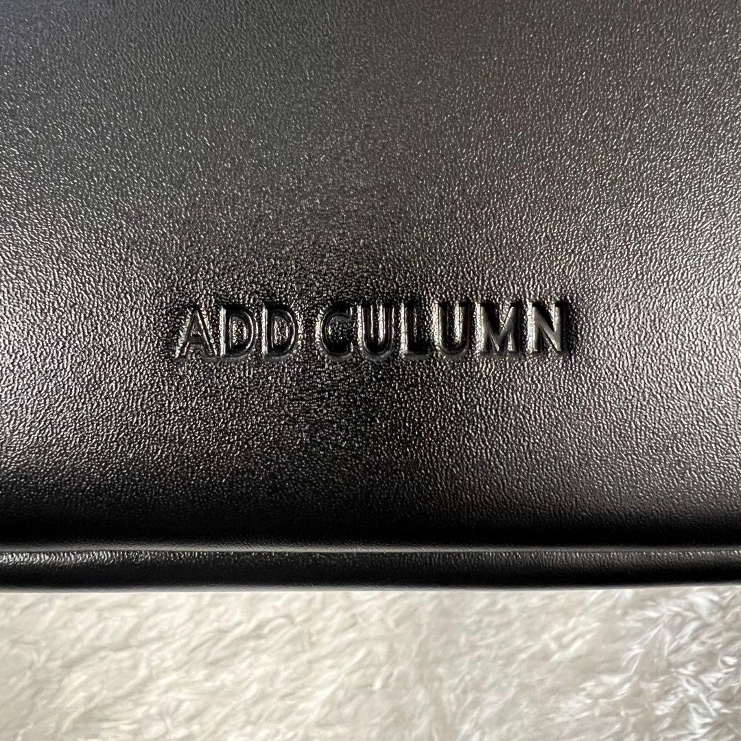 アドカラム　ADDCULUMN FIGRE トート ショルダーバック ブラック