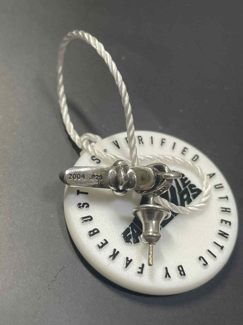 クロムハーツ CHクロスベビーファットピアス 片耳