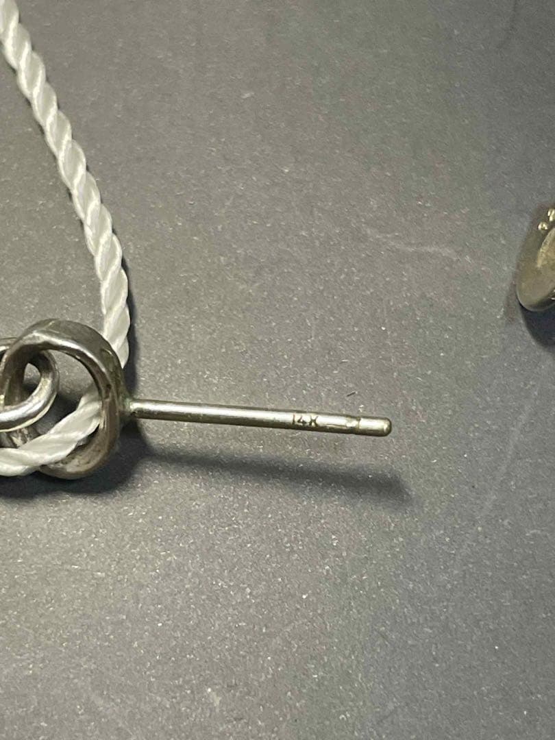 クロムハーツ CHクロスベビーファットピアス 片耳