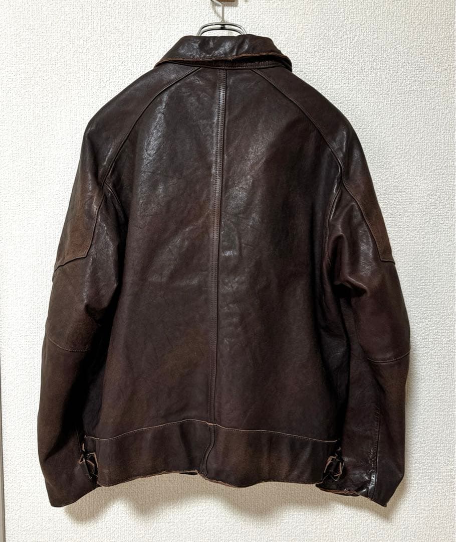 ANCELLM レザージャケット CWU LEATHER JACKET