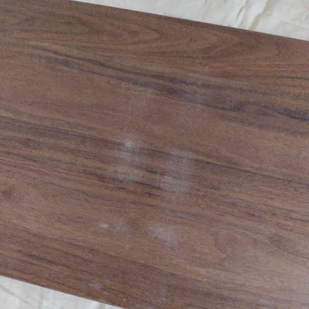 無印良品　ユニットシェルフ　ボックス　ウォールナット　幅84cm用