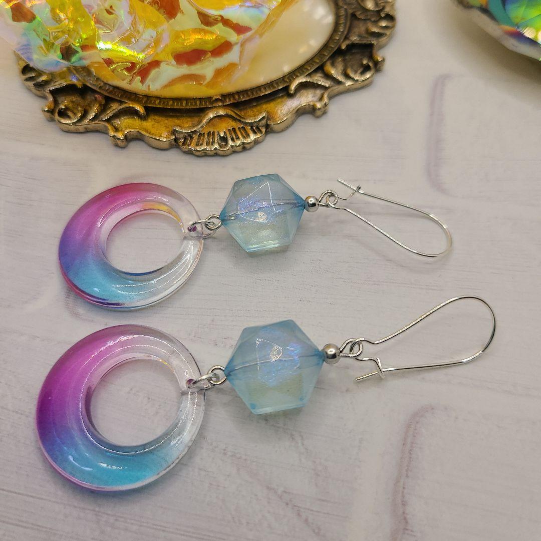 ハンドメイドピアス1721