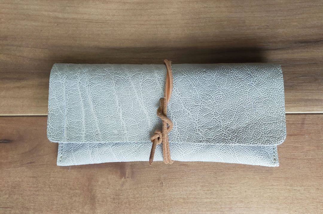 レザーペンケース　エレファントレザー