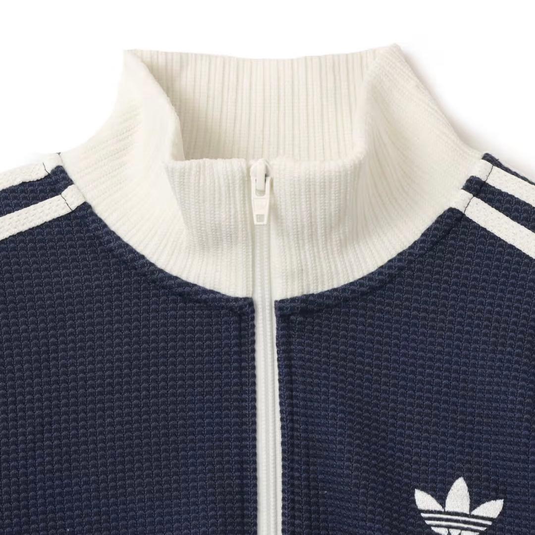 adidas ジャージ クロップ トラックトップ ブルー 新品