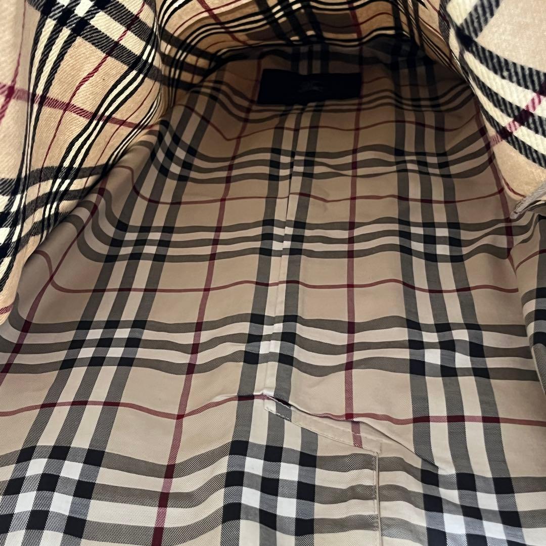 美品 バーバリー トレンチコート ノバチェック ライナー ベルト付 L ベージュ