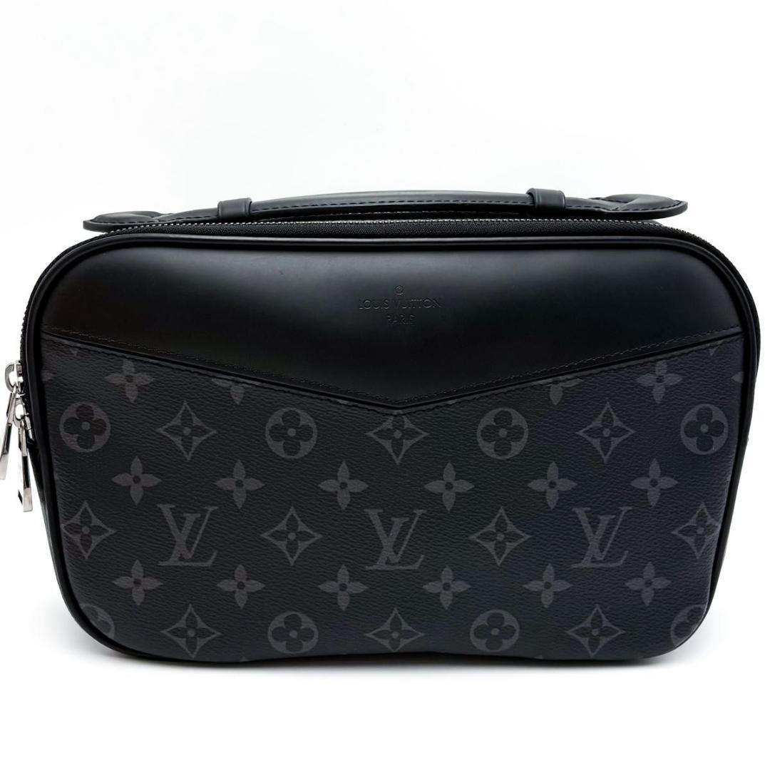 【極美品】ルイヴィトン モノグラム エクリプス バムバッグ ボディバッグ 黒