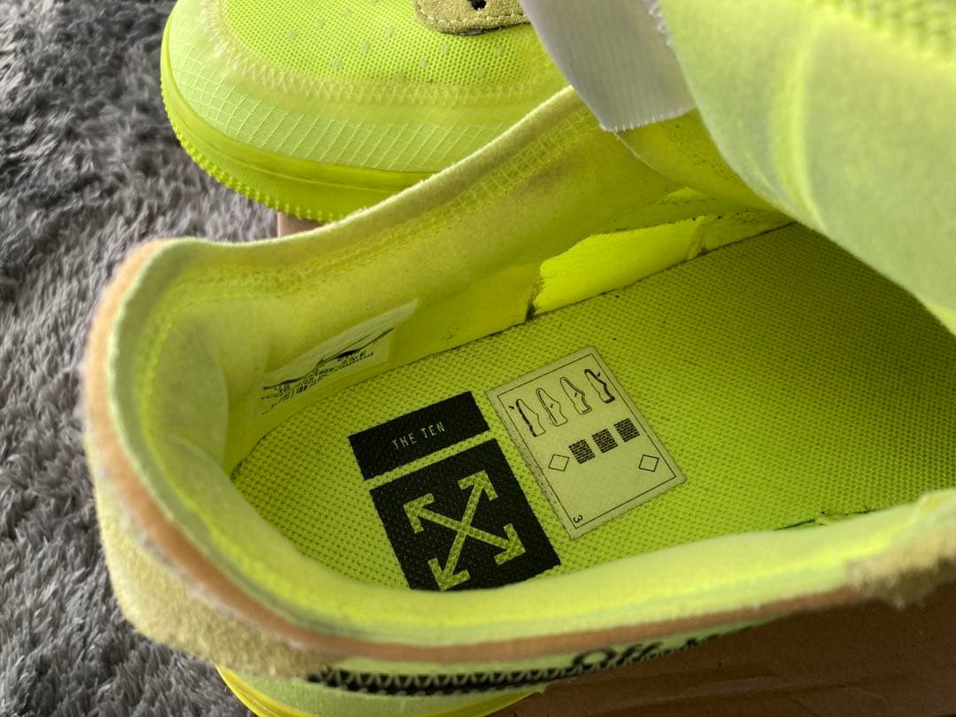 【美中古 28】Off-White×Nike Air Force 1 Volt