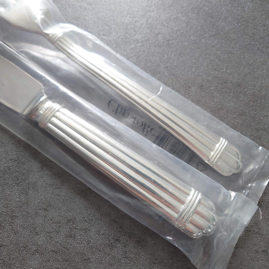 クリストフル アリア テーブルナイフ テーブルフォーク 未開封 2点